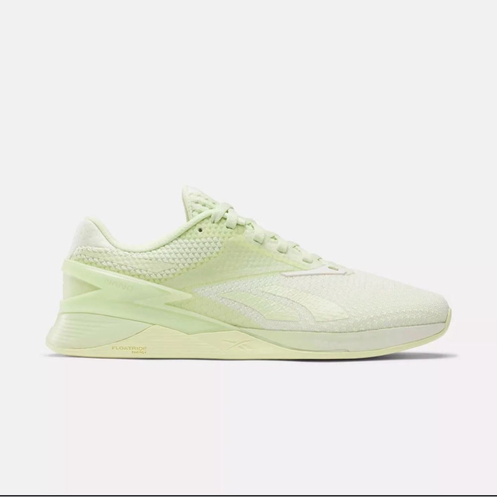 Women's Reebok Nano X3 Sneakers Sz 11 Shoes Gym Trainers Lime Green Athletic NEW